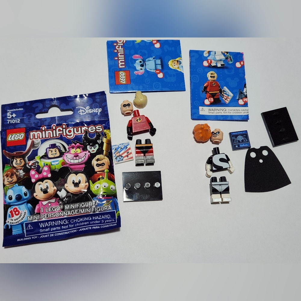 LEGO Mr. Incredible & Syndrome Minifigures (Disney Series 1)